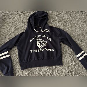 Beautiful Sweatshirt - Blue - Timberwolves - Vampire diaries serie -